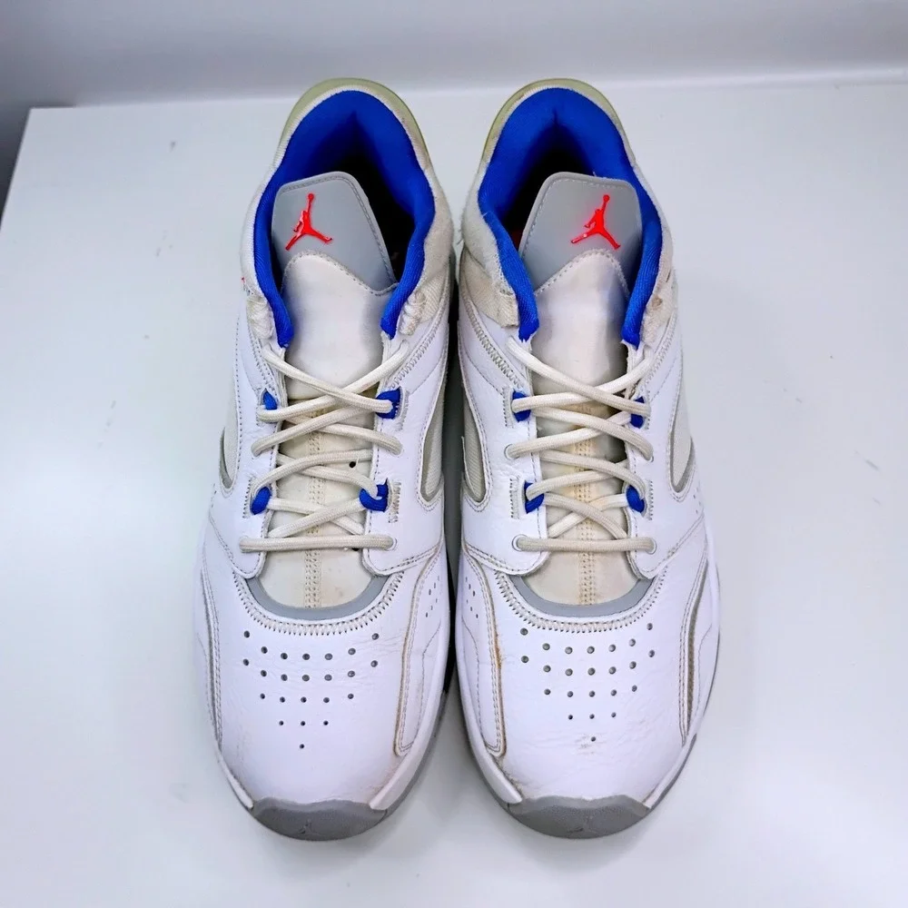 Jordan Point Lane White True Blue Mens Basketball Shoes CZ4166-101 Size 11‎